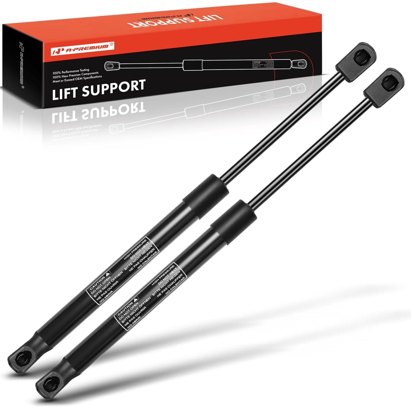 APremium Front Hood Lift Supports Shock Struts Compatible with Infiniti EX35 20082012 EX37 2013 QX50 20142017 2PC Set