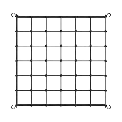 iPower Elastic Trellis Netting for 3x3FT Grow Room HeavyDuty Plant Net with Hooks Flexible Hydroponics Support for Indoor Plants Gardening and Horticulture