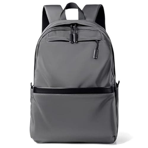 TOURTIER Travel Laptop Backpack, Fits 15.5 Inch Laptop, Lightweight Polyester Business Computer Bag for Men Women (GREY)