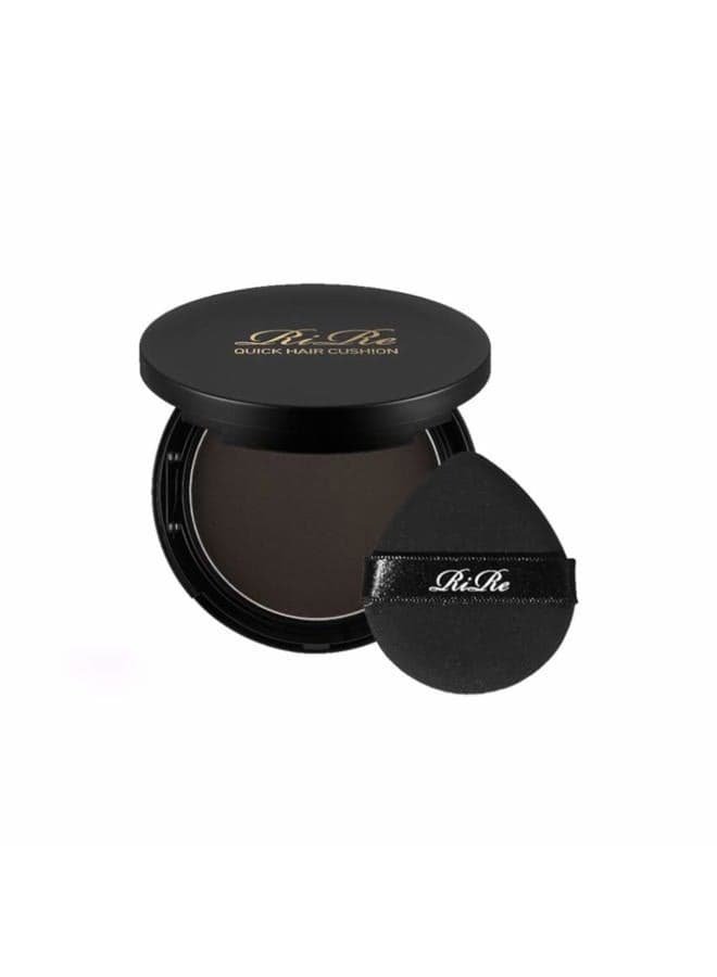 Quick Hair Instant Touch-up Cushion 14g / 0.49 oz. Cover Grey Hair, Portable Size (Natural Brown)