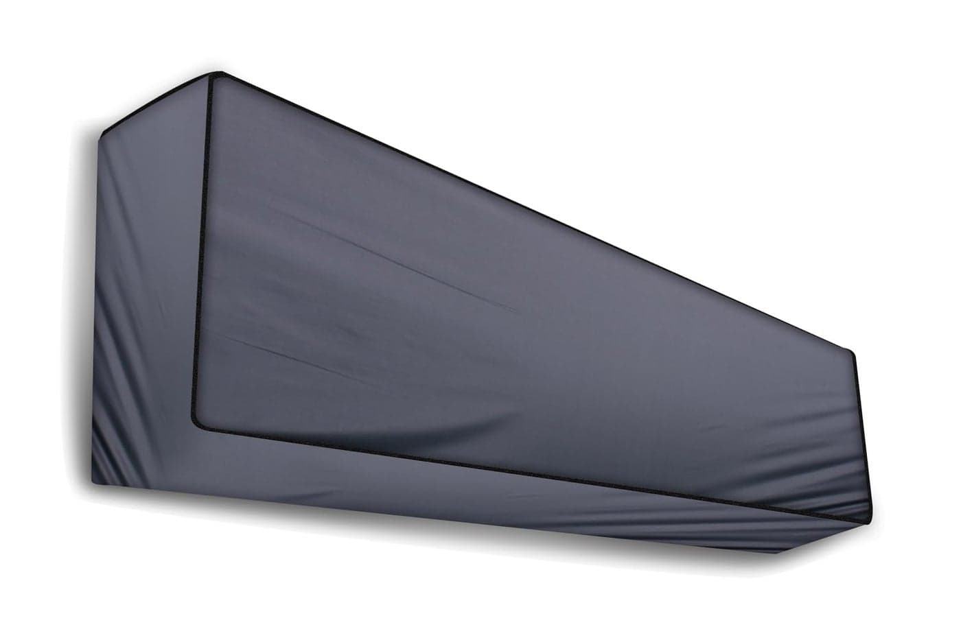 The Furnishing Tree Split AC Cover Indoor Unit for 2 ton Grey Color, Dimension of the AC Cover - Indoor Unit DxWxH in CM 27x114x33