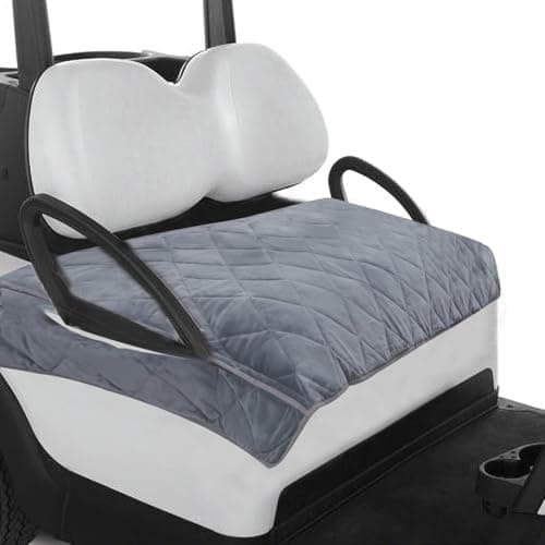 Golf Cart Seat Covers,Golf Cart Seat Towel Blanket,Soft Plush Golf Cart Seat Cover for EZGO Yamaha Club Car and Other 2-Seat Golf Carts,Golf Cart Accessories Golf Gifts for Men Golf Lover.51"x 30.5"