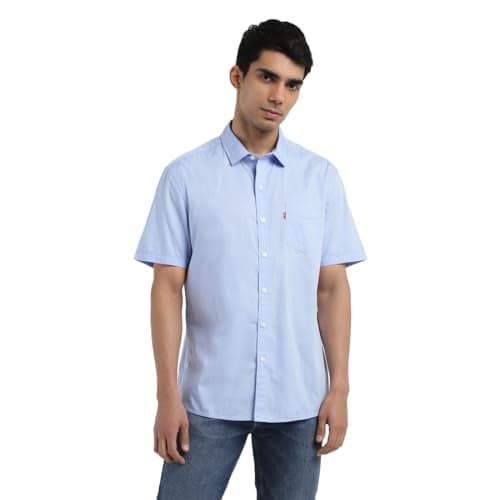 Levi's Men's Solid Slim Fit Shirt, 1130, XS
