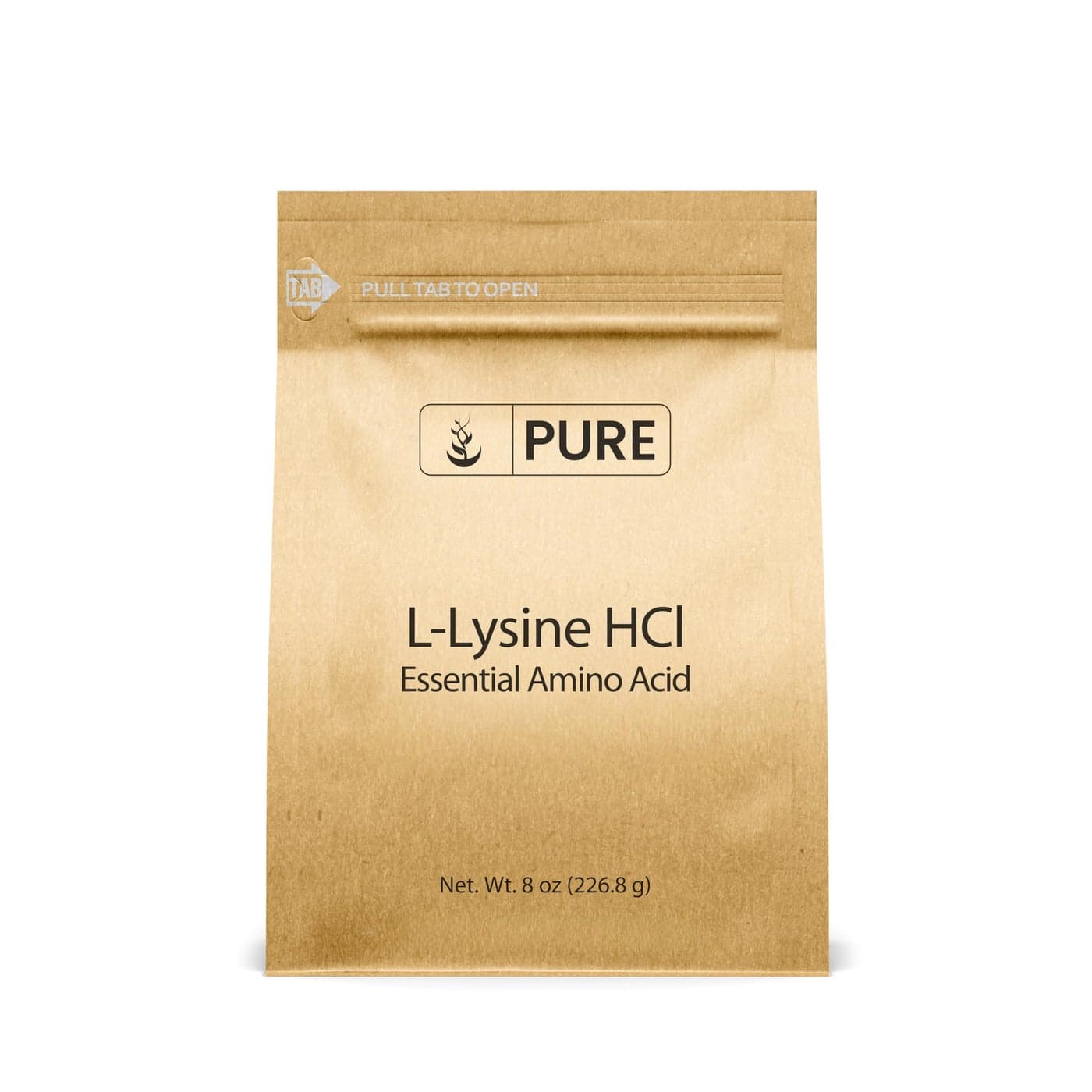 Pure Original Ingredients LLysine HCl 8 oz Alpha Amino Acid NonGMO GlutenFree