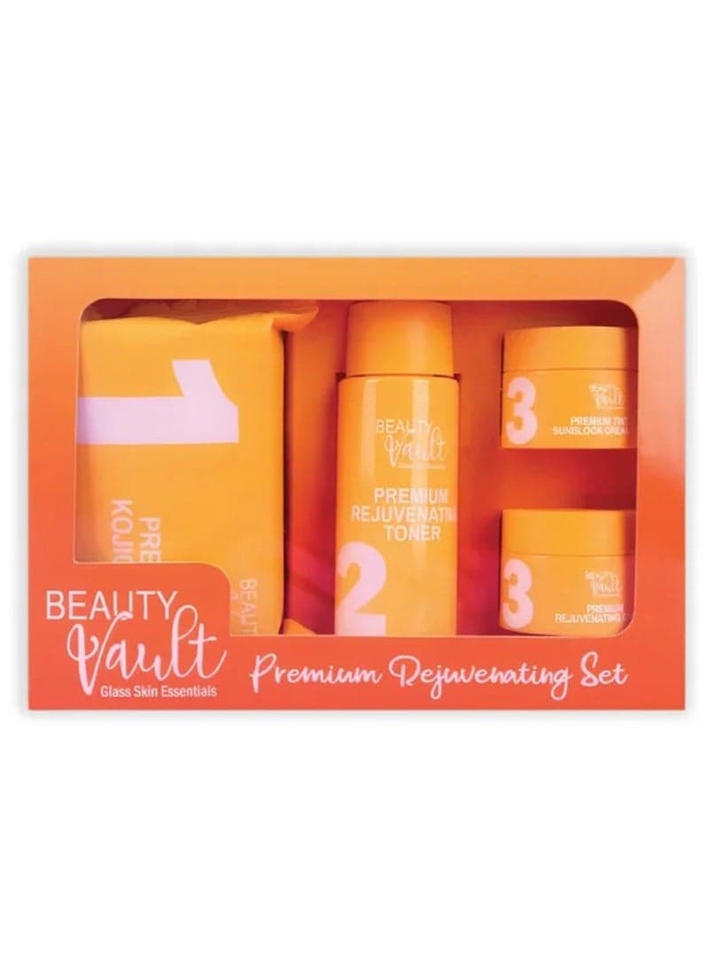 Beauty Vault Premium Rejuvenating Set & Whitening Maintenance Set