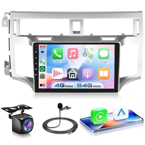 4G+64G for Toyota Avalon 2006-2010 Car Radio, Wireless Carplay Android Auto Android 15 Touch Screen Car Stereo, Bluetooth, GPS Navi, WiFi, SWC, HD Backup Camera