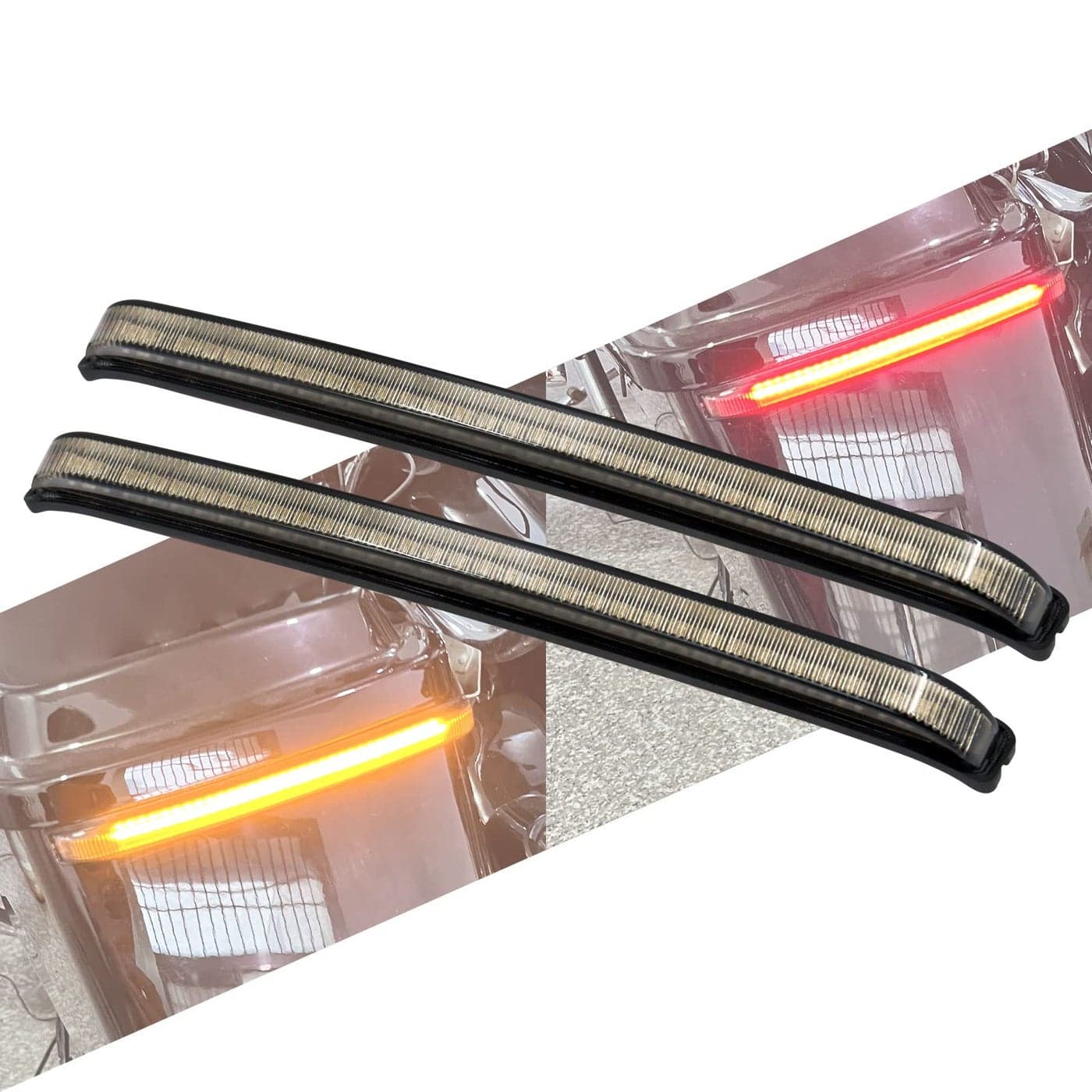 HCmotorku Motorcycle LED Saddlebag Tail Light Running Brake Sequential Turn Signal Lamp Fit for Harley Touring Street Gilde Road King Road Gilde Electra Glide Ultra Limited 20082013