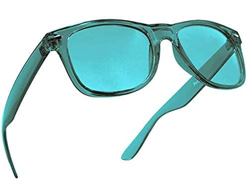 PURPLE CANYON Aqua Color Therapy Glasses for Chakra Healing Chromotherapy and Mood
