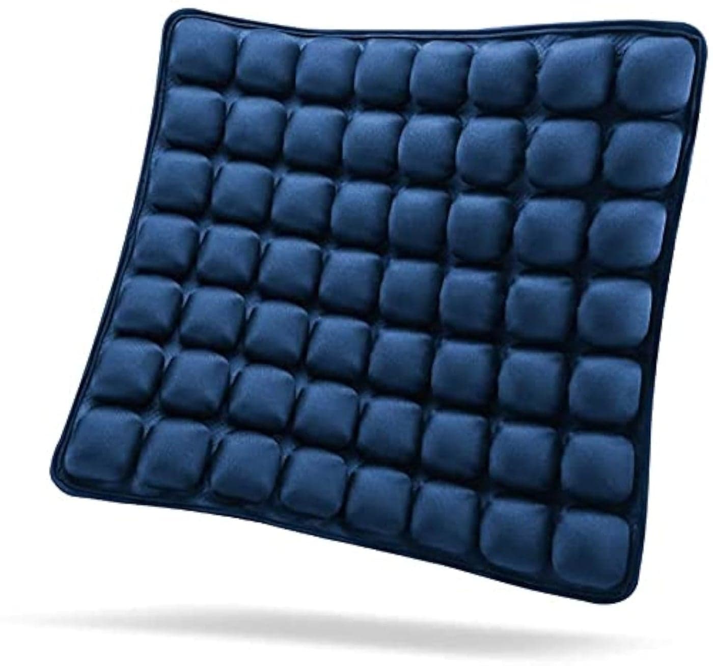 SUNFICON Air Seat Cushion Inflatable Seat Cushion Portable Car Seat Office Chair Wheelchair Pad Anti Bedsore Orthopedics Pain Pressure Relief Cushion Camping Seat Mat w Pump 18 x 16 x1 Blue
