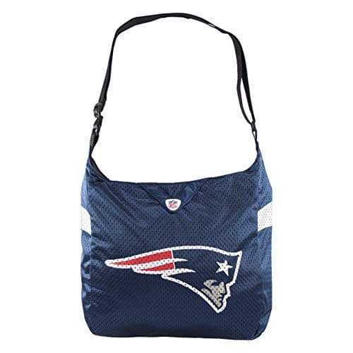 Littlearth NFL New England Patriots Jersey Tote, Team Color, 15" x 4" X 14"