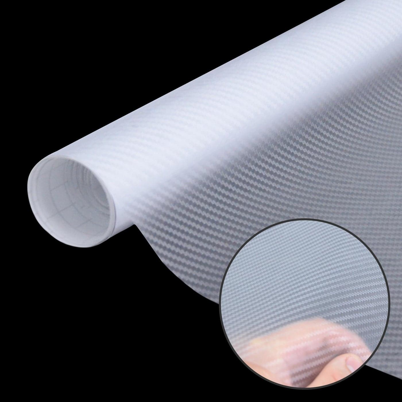 Lypumso 3D Clear Carbon Fiber Vinyl Wraps Automotive Adhesive Protection Film Roll Stickers for Vehicle Interior and Exterior Body Windows with Bubble Free Air Release Technology 1ft x 5ft