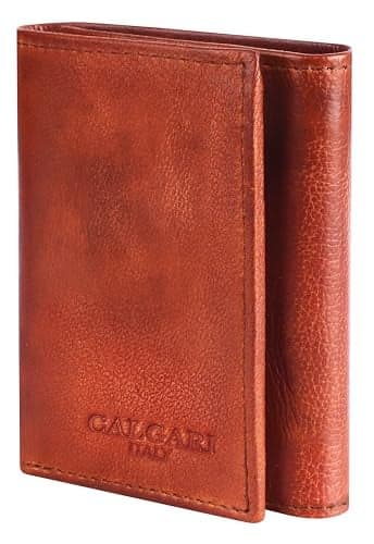 CALGARI® Italian Luxury Leather Wallets For Men | Trifold