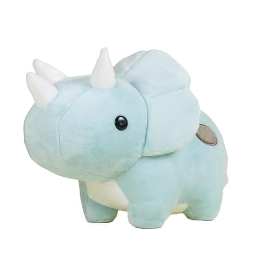 Bellzi Triceratops Cute Stuffed Animal Plush Toy Adorable Soft Dinosaur Toy Plushies and Gifts Perfect Present for Kids Babies Toddlers Seri