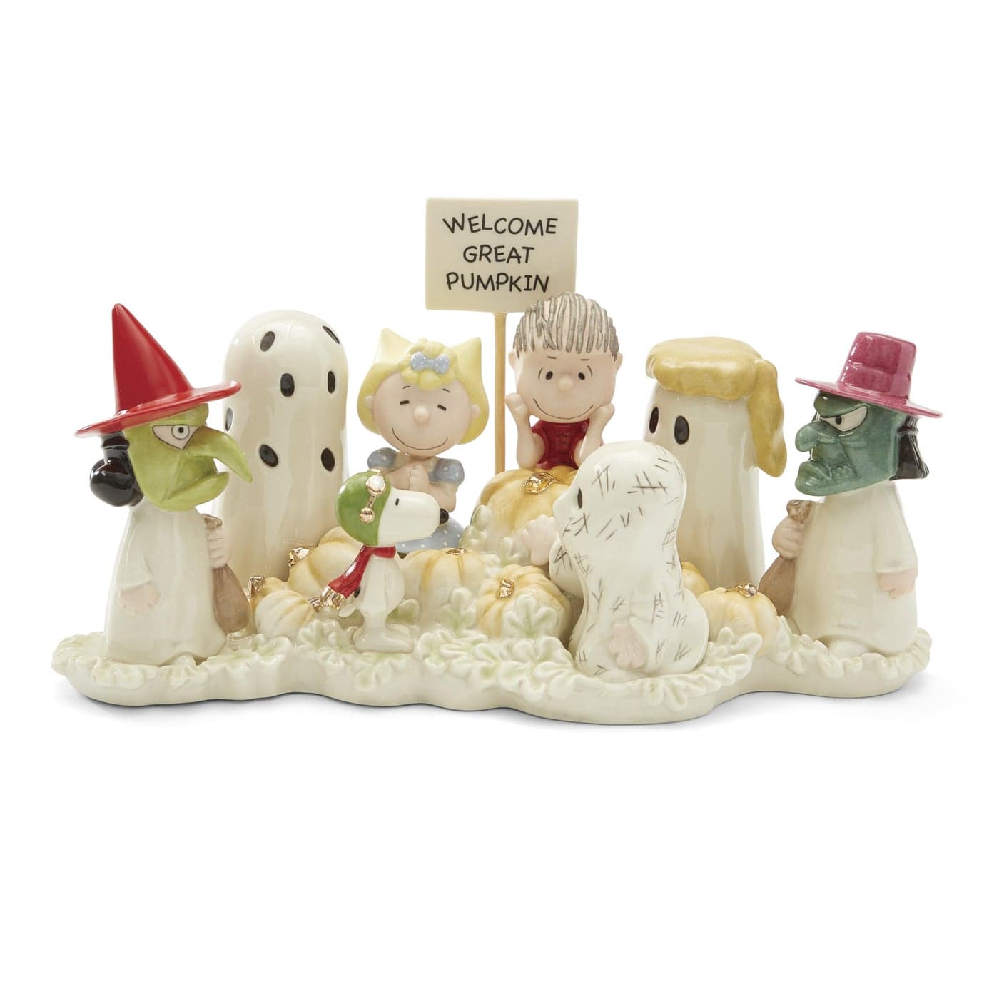 Lenox 871295 Welcome Great Pumpkin Figurine Halloween