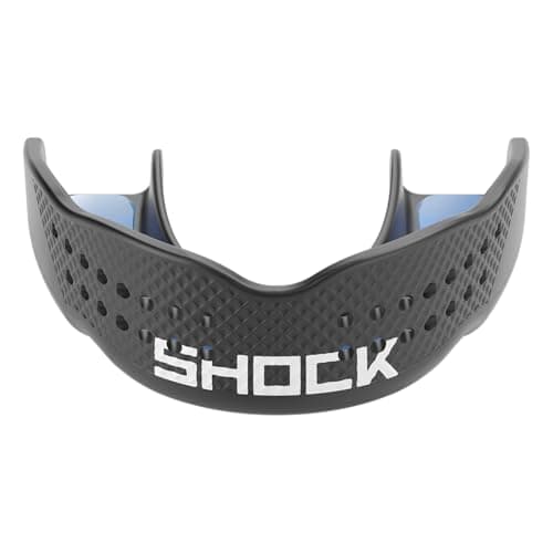Shock Doctor Mouth Guard - Sports Mouth Guard for Football Mouth Guards, Breathable Low Profile Custom Fit for Basketball, Lacrosse, Hockey & More