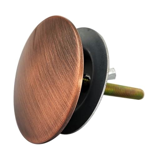 Westbrass 2" Kitchen Sink Hole Cover, Antique Copper, D202-11
