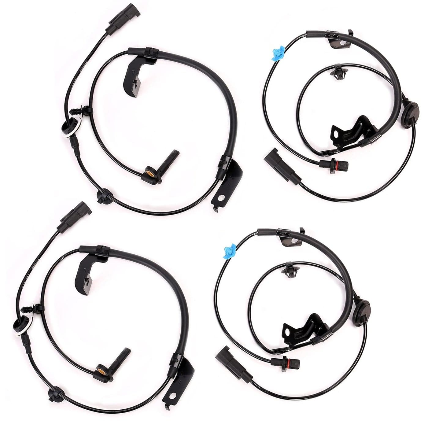 BENERAY ABS Wheel Speed Sensor Set for Chrysler and Dodge - 4PCS