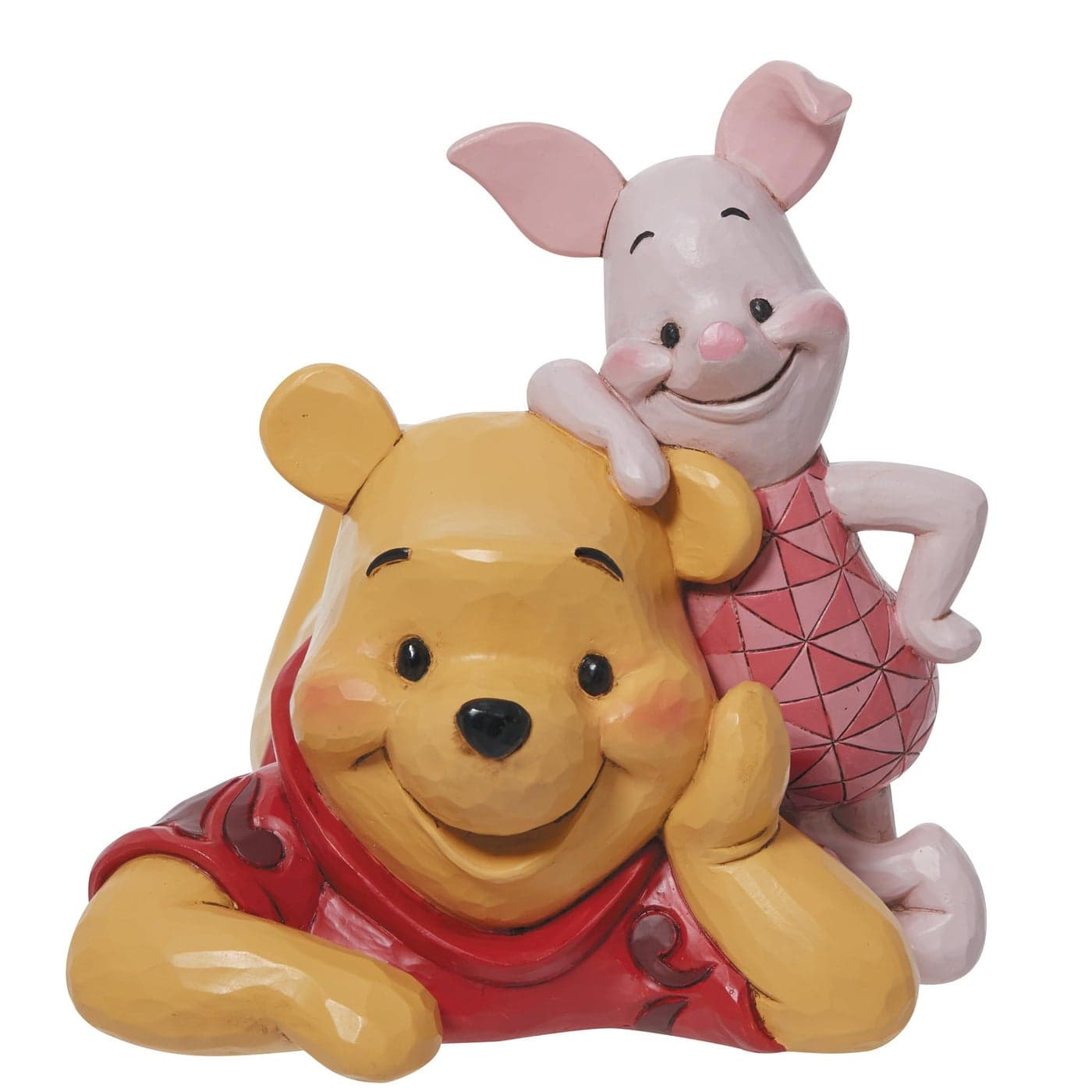Enesco Disney Traditions Winne The Pooh and Piglet Figurine 525 Inch Multicolor