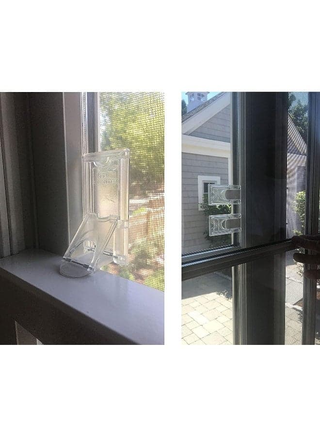 Safety Innovations 4-Pack-Childproof Your Windows and Sliding Doors with Our Window and Door Babyproof Lock