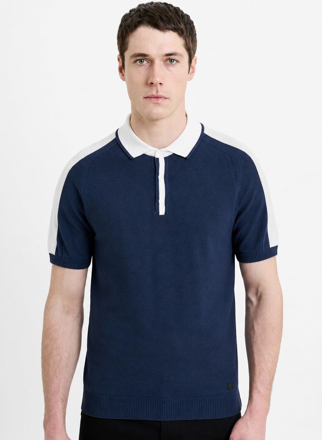 Polo Intarsia Sleeveless