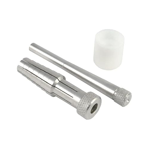 RAHISH TOOLS Ring Stretcher with Mandrel & Nylon Base - Professional Jewelry Ring Sizer Tool, Band Resizer for Silver & Gold, Ring Expander & Sizing Kit - 6-1/2 Inches Stainless Steel Ring Enlarger