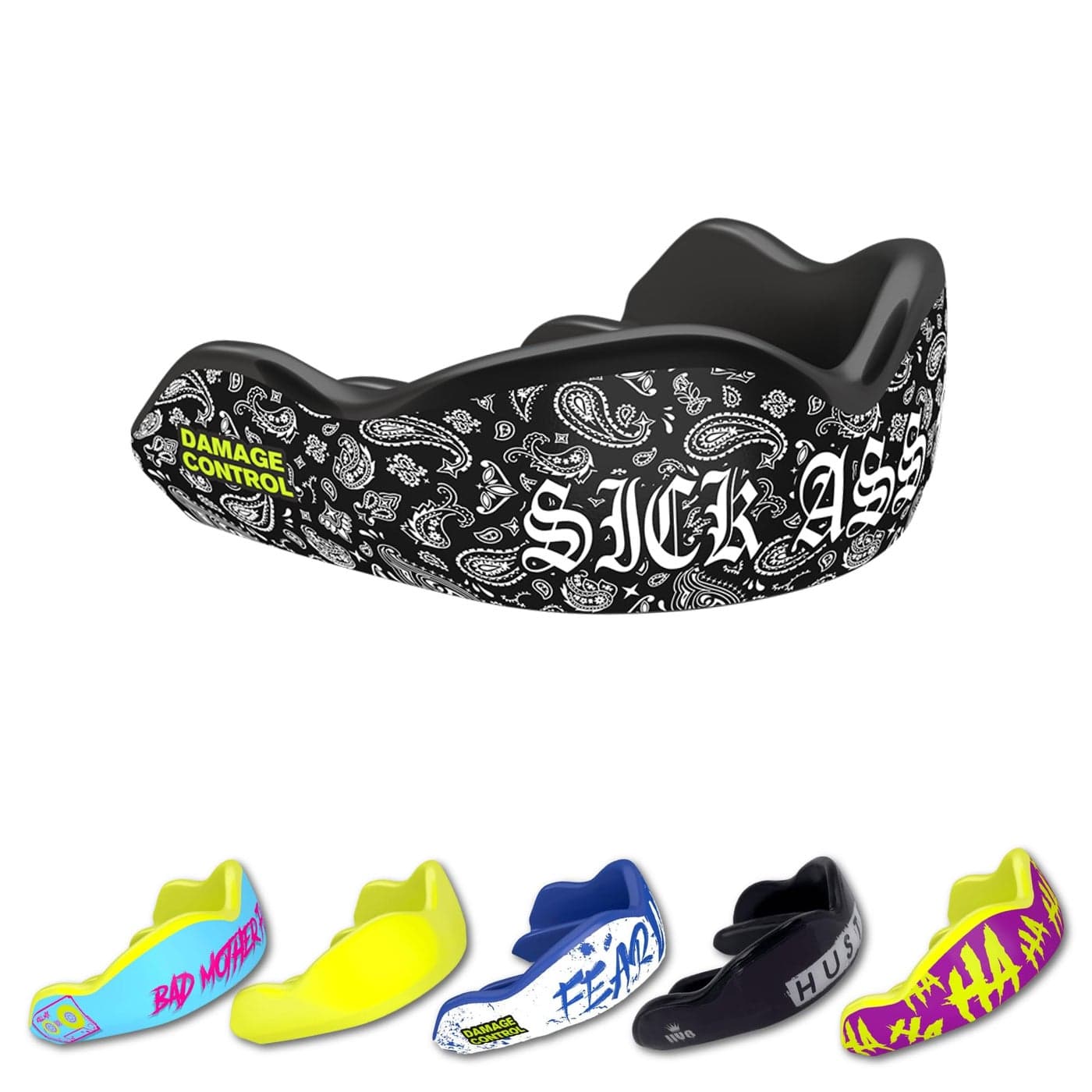 DAMAGE CONTROL HighImpact Mouth Guard Sports Mouthguard for Boxing Football Hockey Lacrosse Basketball Protects Teeth Jaw Protective Mouthpiece for Adults Youth