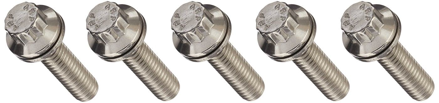 ARP 6121250 Stainless Steel 51618 12Point Bolts Pack of 5