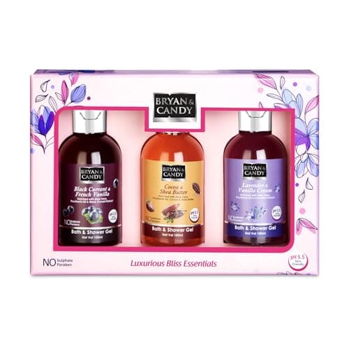 Bryan & Candy Luxurious Bliss Essential Shower Gel Combo Kit Gift Set For Women And Men | Ph5.5 Skin Friendly, Fresh Fragrances |