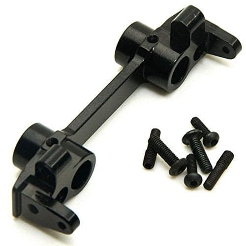 MOHERO Aluminum Front Plate Bumper Mount for Axial 110 SCX10 RC Crawler Car Type B Black