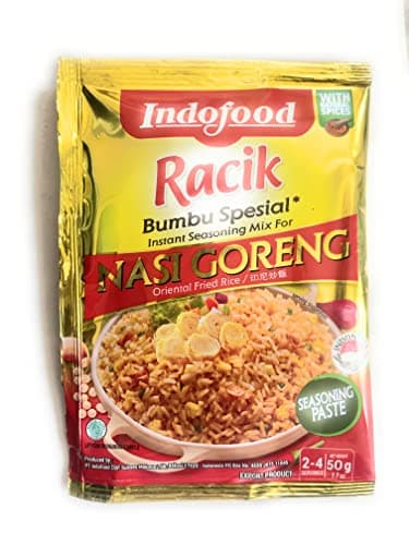 Indofood Instant Seasoning MIX for Nasi Goreng Oriental Fried Rice 6 x 17 Oz 50 G Product of Indonesia
