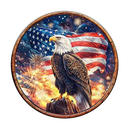 Wooden Puzzles for Adults Eagles Pride Wooden Jigsaw Puzzle Unique Animal Shaped Wood Puzzles Adult Christmas Birthday Gifts for FriendsFamily Home Decor 270pcs