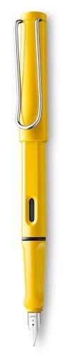 Lamy safari Fountain Pen Elegant Design Cool Pens Best Pens For Smooth Writing Journaling and Calligraphy Yellow Extra Fine Point Pen