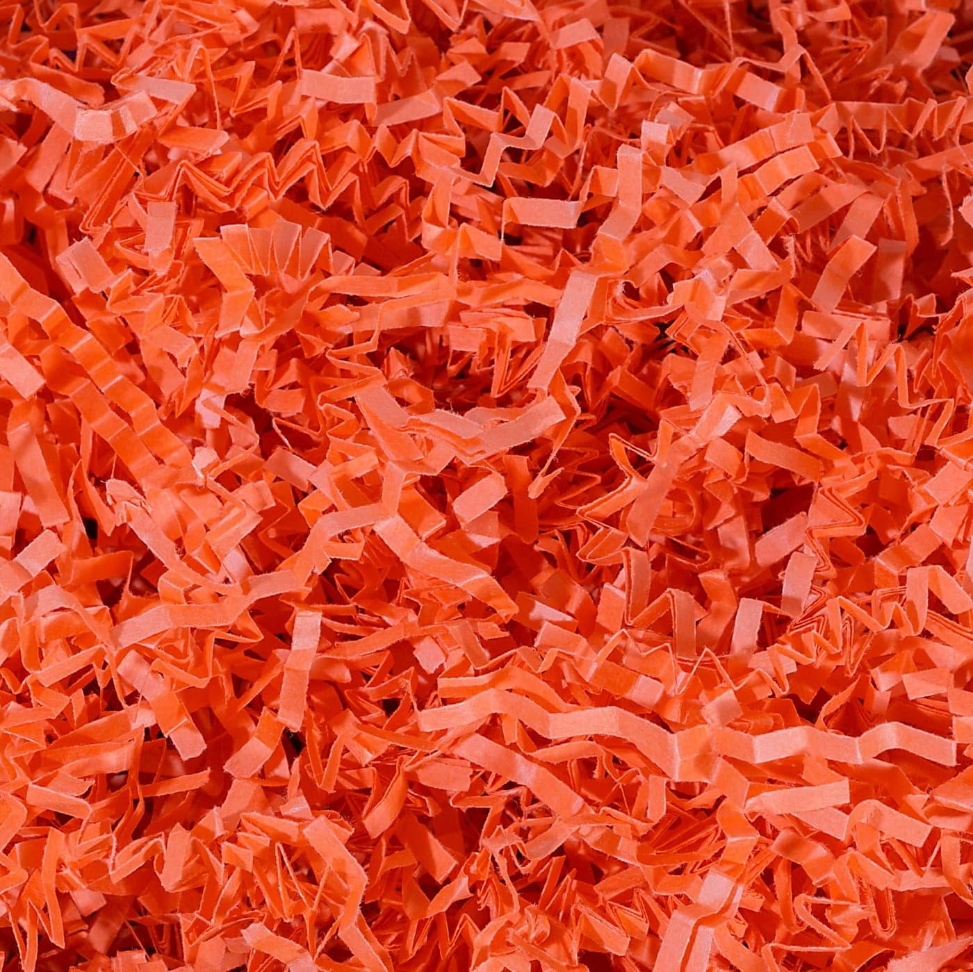 MagicWater Supply 2 LB Orange Crinkle Cut Paper Shred Filler great for Gift Wrapping Basket Filling Birthdays Weddings Anniversaries