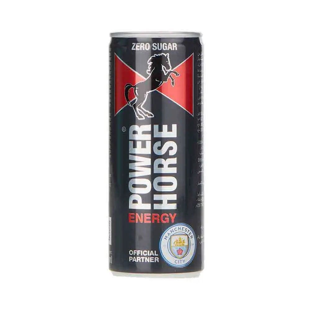 Power Horse Energy Drink with Zero Sugar Can- 250 ml