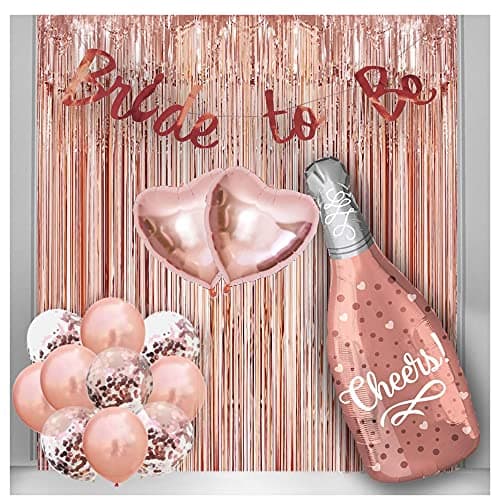 TOYXE Bride to Be Photo Booth Decoration Set