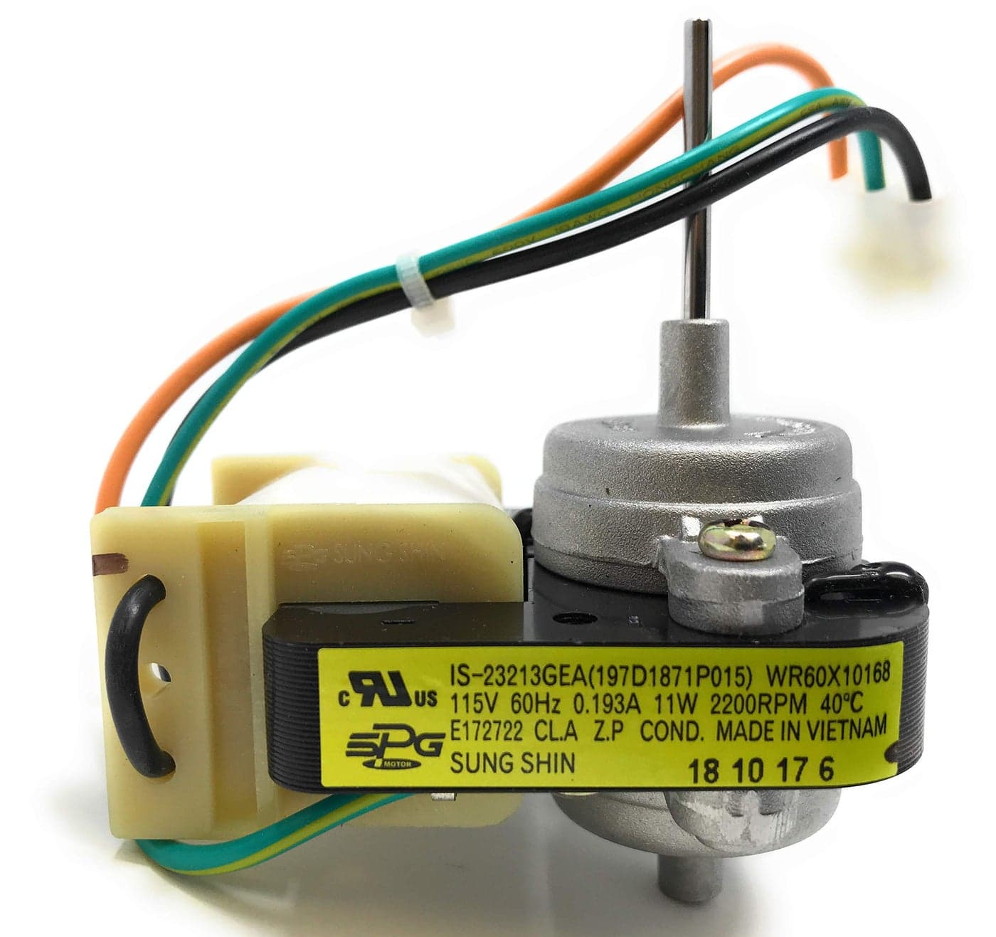 OEM WR60X10168 Evap Motor