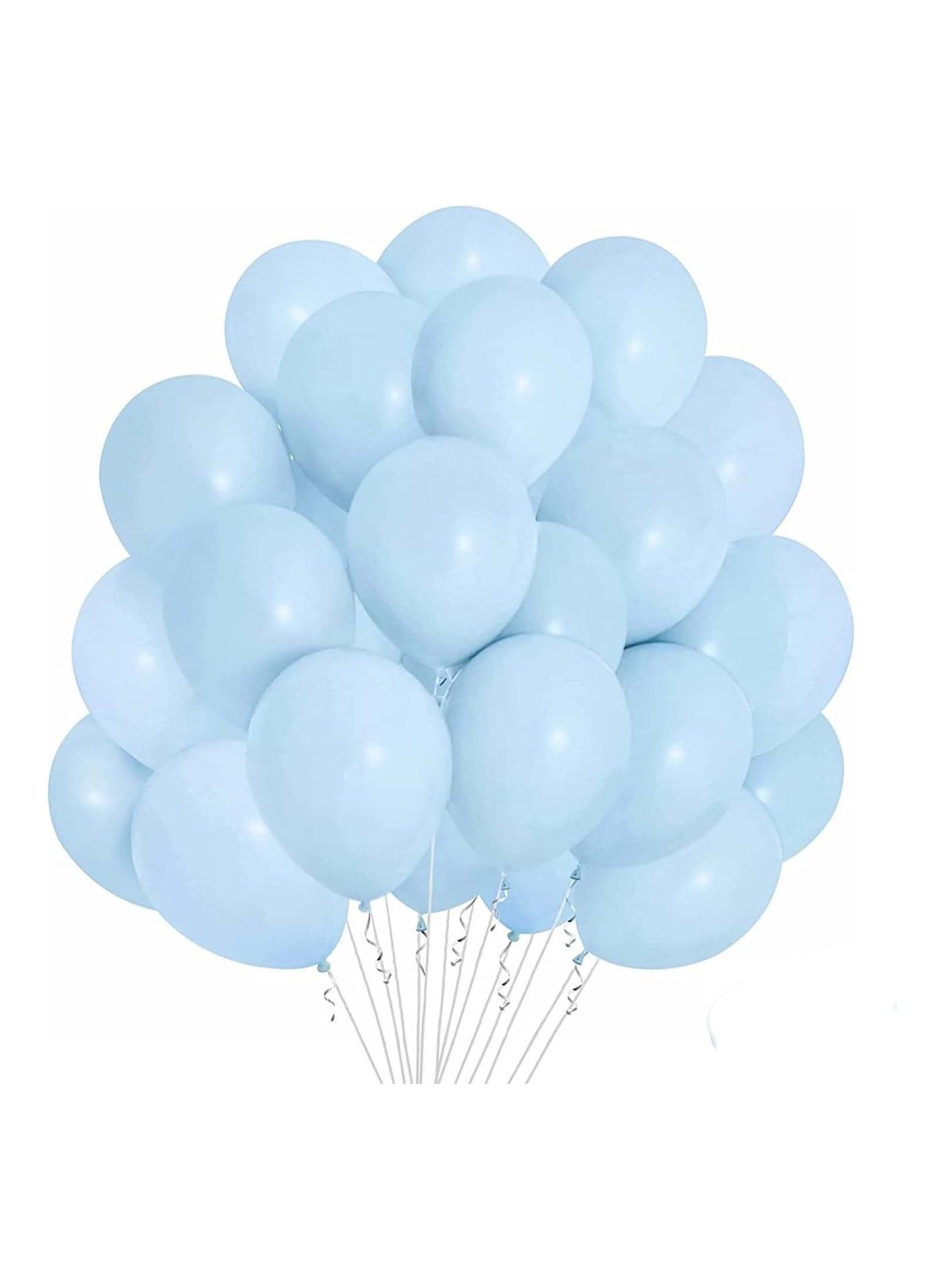 5 inch Metal Balloons Metallic Birthday Baby Shower Wedding Party Decoration Interior 30 pcs Blue