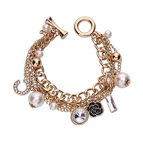 Glamtune Celebrity Design Inspired Gift Inspired Charm Lucky Bracelet Chain for Women