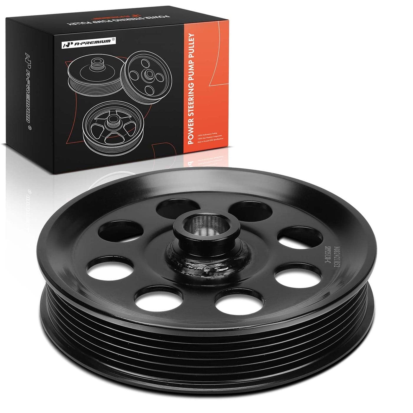 APremium Power Steering Pump Pulley Compatible with Ford F150 20112014 F250 Super Duty 20112022 F350 Super Duty 20112021 F450 Super Duty 20112020 F550 Super Duty 20112019 62L 67L