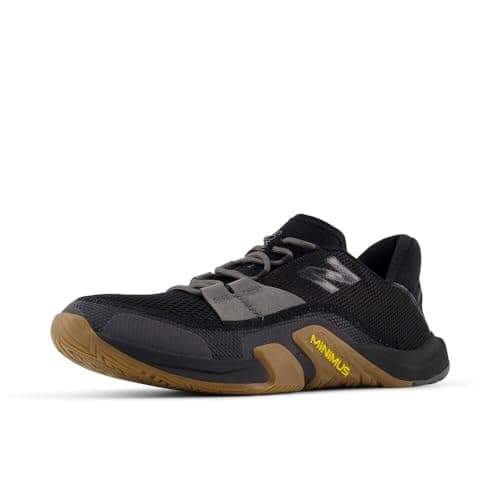 New Balance Men's Minimus TR v2 Cross Trainer, Black/Magnet/White, 10.5 M