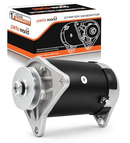 12V Starter Generator Compatible with EZ GO GXI875 GXT Medalist MG2 TXT 114014010 GSB10710B GSB10710C 25533G01 26993G01 27065G01 15423N Warranty 1Yr
