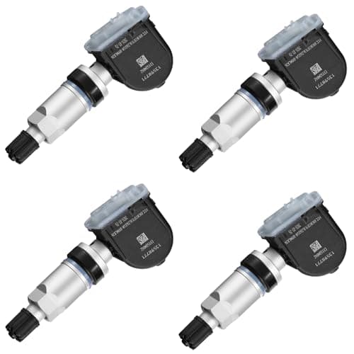 BDFHYK GM 315Mhz Aluminum Alloy Valve Tire Pressure Monitoring System TPMS Sensors Compatible for Chevy Silverado GMC Cadillac Buick Pontiac Saturn Hummber Saab Replace#13598771 13598772 13586335