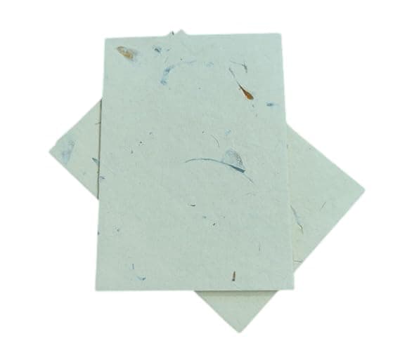 CONECO HANDMADE PAPER Flower Mottled 300 GSM 7 x 5 inches Set of 20