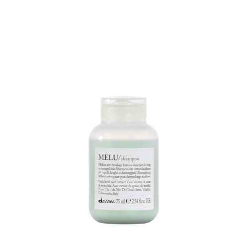 Davines MELU Shampoo Elasticizing AntiBreakage Gentle Cleansing Action for Long or Damaged Hair Gives Lustrous Reinforced Shiny and Soft Strands with Lentil Seeds Travel Size 254 Fl Oz