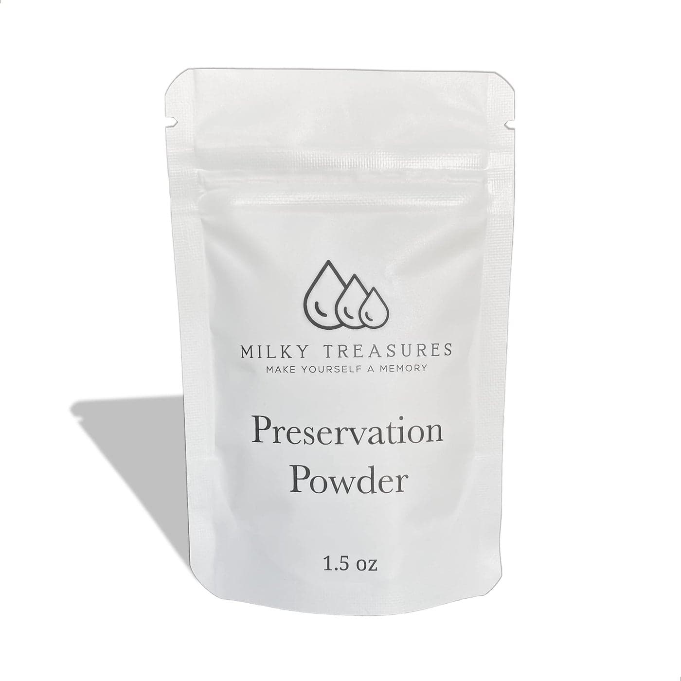 Milky Treasures Preservation Powder for DIY Breastmilk Jewelry Breastfeeding Keepsake New Mom Gifts for Pregnant Women Mix with UV Resin or Epoxy Mothers Day 15 oz
