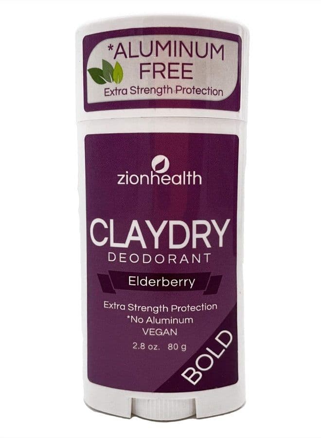 Clay Dry Bold - Elderberry Zion Health 2.8 oz Stick