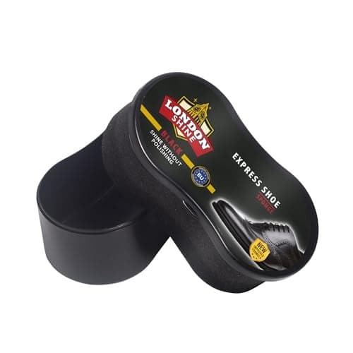 Express Shoe Shine Sponge – Instant Shine for Leather Shoes, Boots & Accessories | No-Polish Quick Shine Sponge for Smooth Leather | Premium Leather Care & Shine Applicator