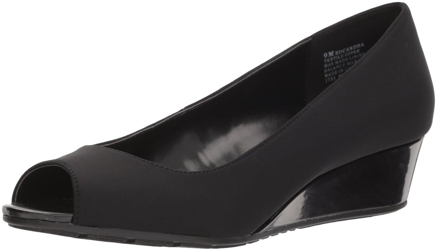 Bandolino Womens Candra Pump Black Lycra 7