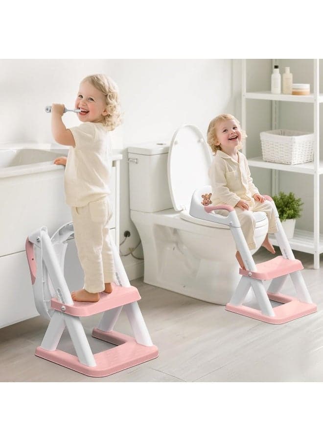 SKYROKU Potty Seat for Toilet with Step Stool Ladder