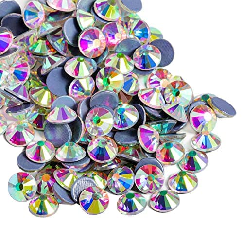 Beadsland Hotfix Rhinestones 2880pcs Flatback Crystal Rhinestones for Crafts Clothes DIY Decorations Crystal AB SS8 2325mm